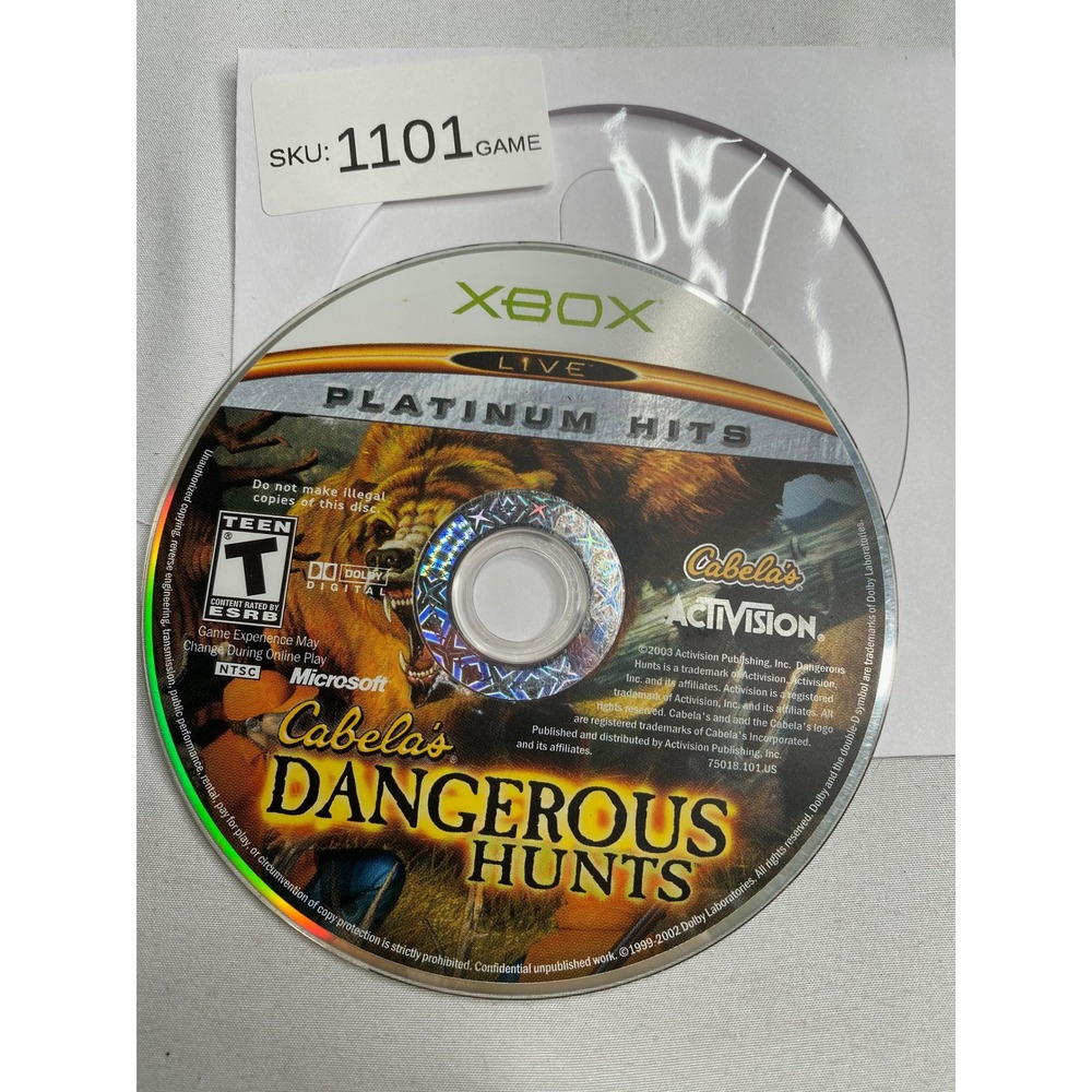 Cabelas Dangerous Hunts Xbox